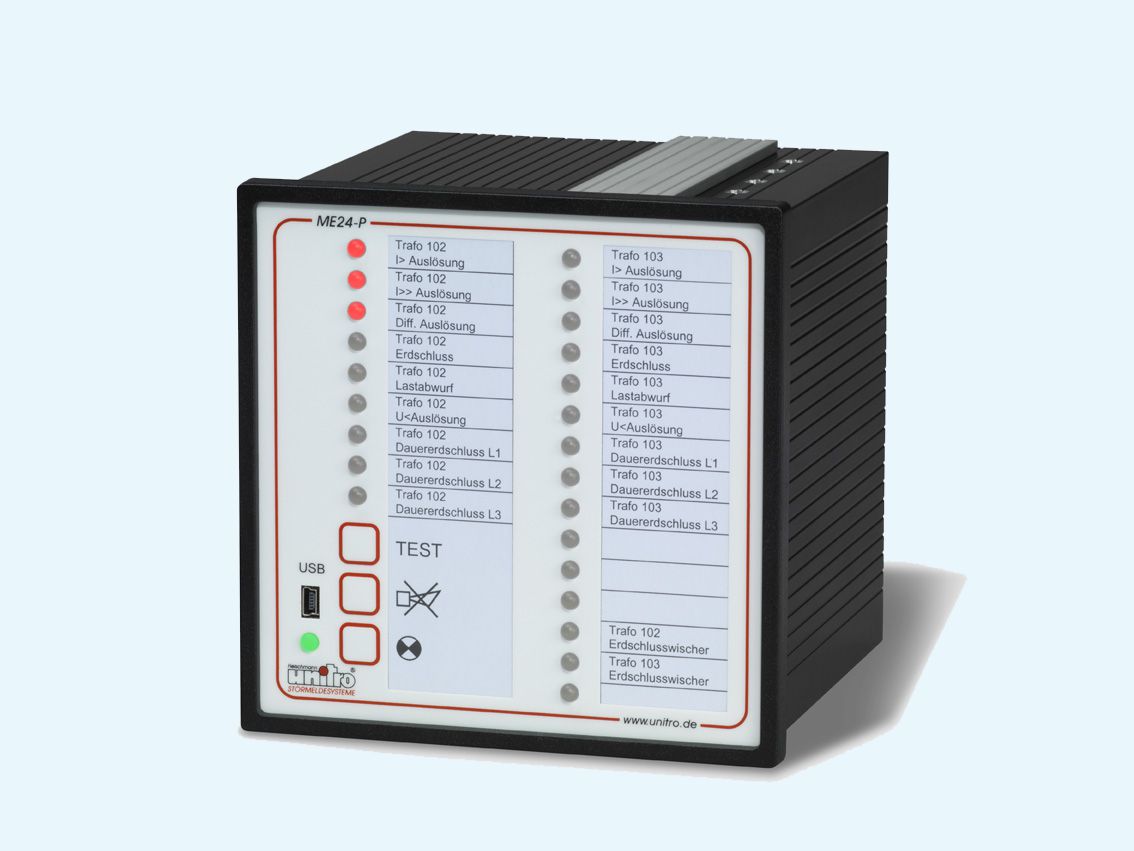 Unitro ME-Serie - UNITRO - Fleischmann Störmeldesysteme